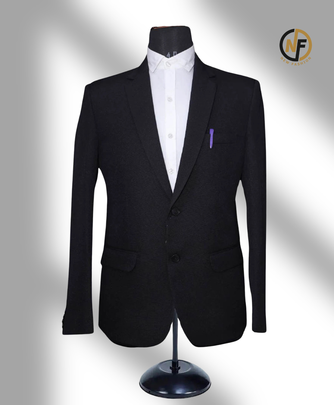 Premium Solid Tuxedo Blazer for Men | Slim Fit Wedding & Party Wear